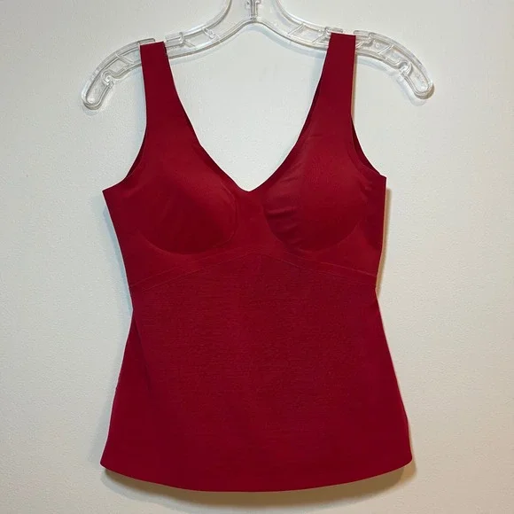 Honeylove Shapewear Tank Top LiftWear Tank Red Size Medium - Picture 1 of 4
